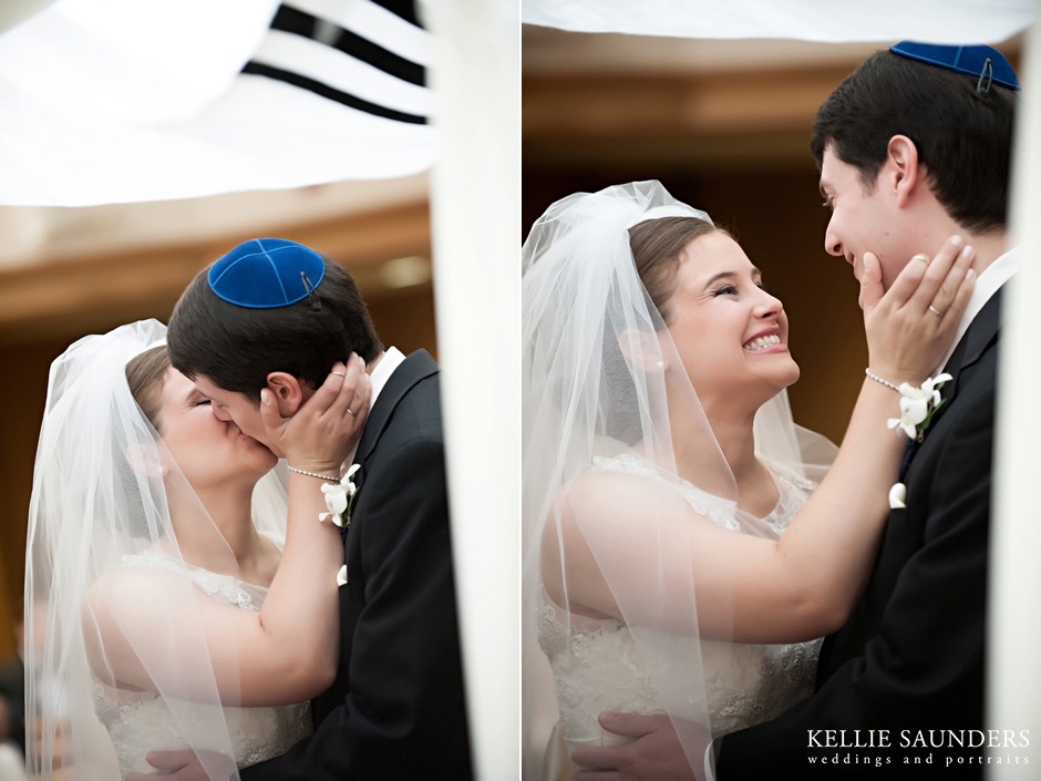 Beth Israel Congregation, Jewish wedding, Jewish ceremony, Kellie Saunders Photography
